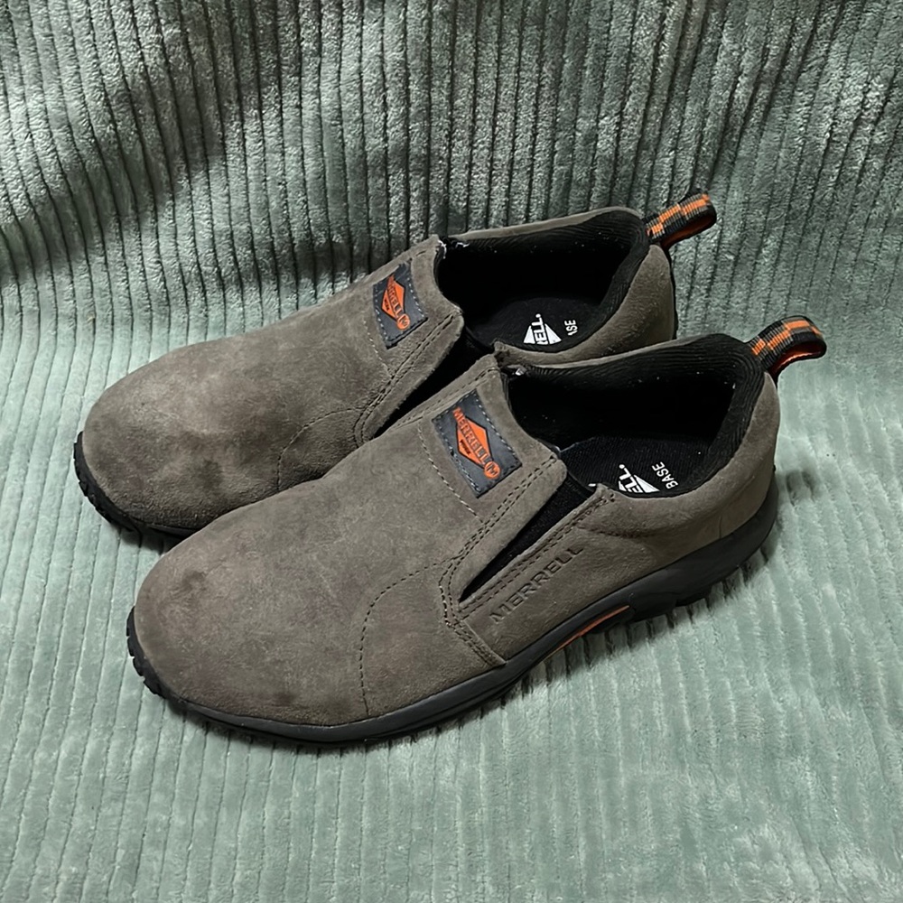 Merrell Jungle Moc Steel Toe Gunsmoke